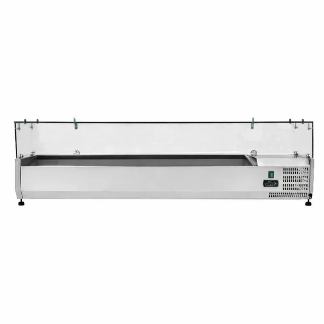 Refrigerated Saladette Display Counter 7 GN 1/3 Pans