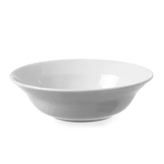 Round Salad Bowl Karizma White Porcelain - Ø 25 cm