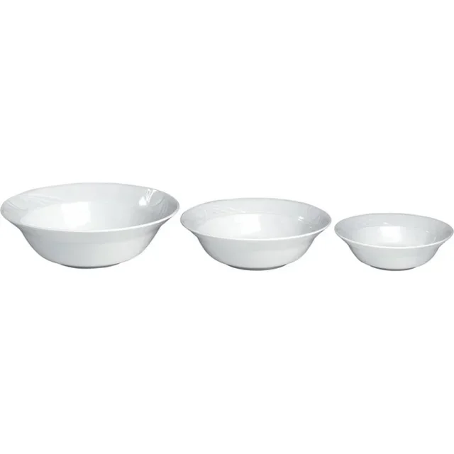 Ensaladera Redonda Karizma Porcelana Blanca - Ø 25 cm