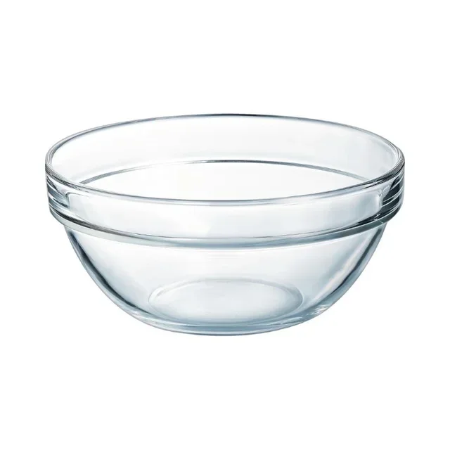 Saladiers En Verre Trempé Empilables Ø 14 cm - Set de 6 Bols