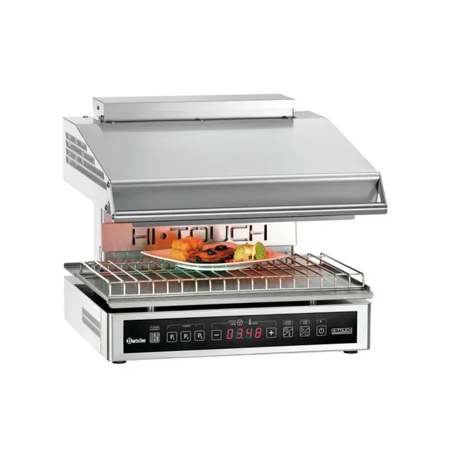 Hi-Light-Lift Premium Heating Salamander - Adjustable Infrared Overhead