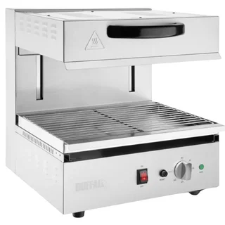 Professional Salamander Grill with Cooking Plate - Adjustable Height - 2800W Power