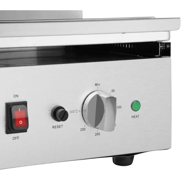 Professional Salamander Grill with Cooking Plate - Adjustable Height - 2800W Power