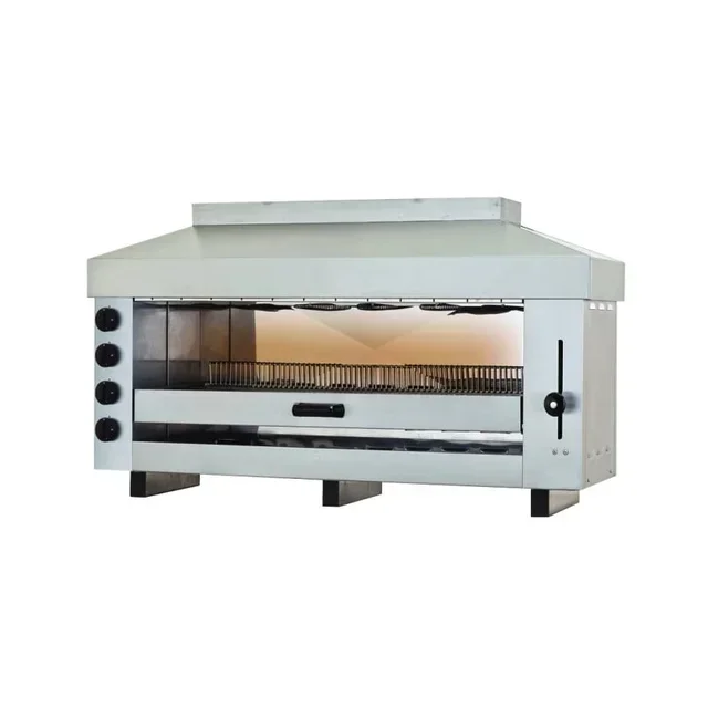 Professional Gas Salamander 4 Independent Burners