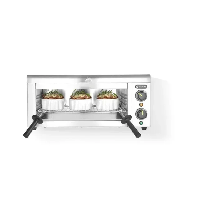 Wall-Mounted Salamander Broiler with Mounting Bracket