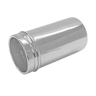 Edelstahl-Feinmasch-Siebstreuer - Höhe 125 mm