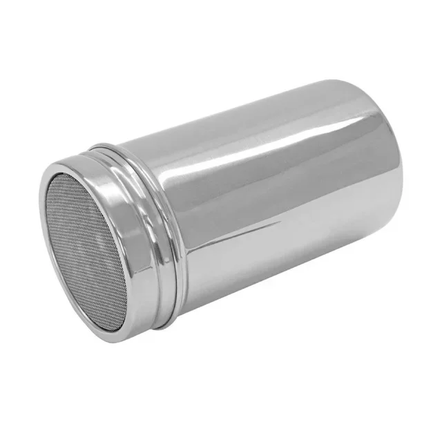 Edelstahl-Feinmasch-Siebstreuer - Höhe 125 mm