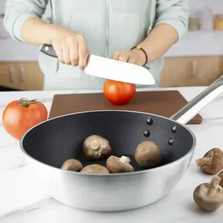 Frigideira Sauté para Indução com Revestimento Antiaderente 24 cm
