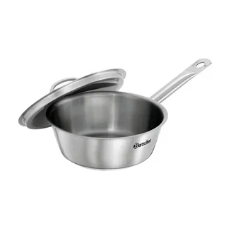 Sauteuse Inox 18 cm - Poêle à Bords Hauts