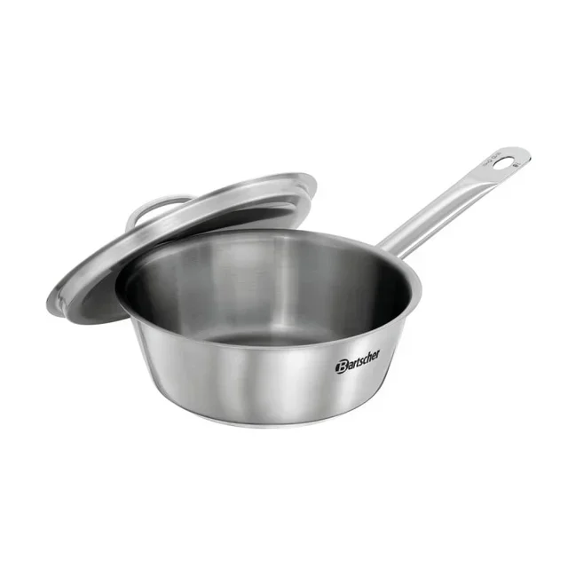 Sauteuse Inox 18 cm - Poêle à Bords Hauts