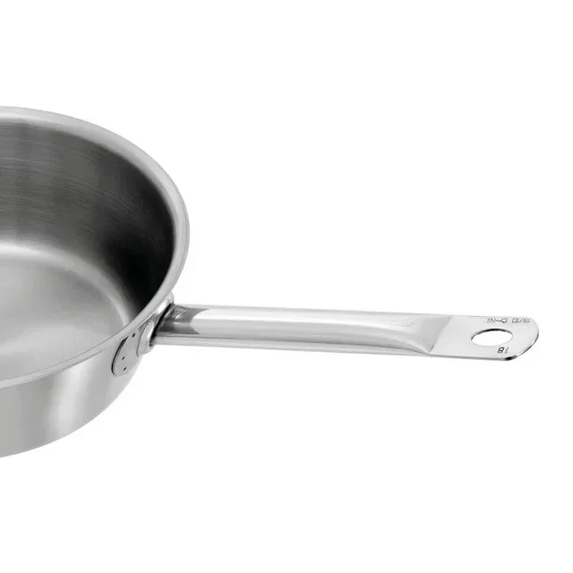 Sauteuse Inox 18 cm - Poêle à Bords Hauts