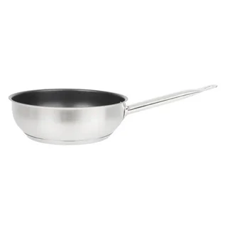 Professional Stainless Steel Non-Stick Sauté Pan Ø 240 mm