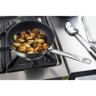 Professional Stainless Steel Non-Stick Sauté Pan Ø 240 mm