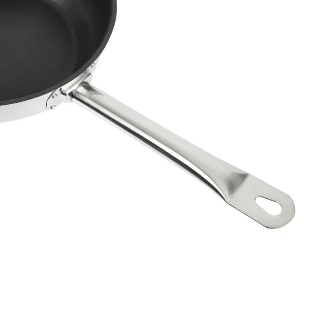 Professional Stainless Steel Non-Stick Sauté Pan Ø 240 mm