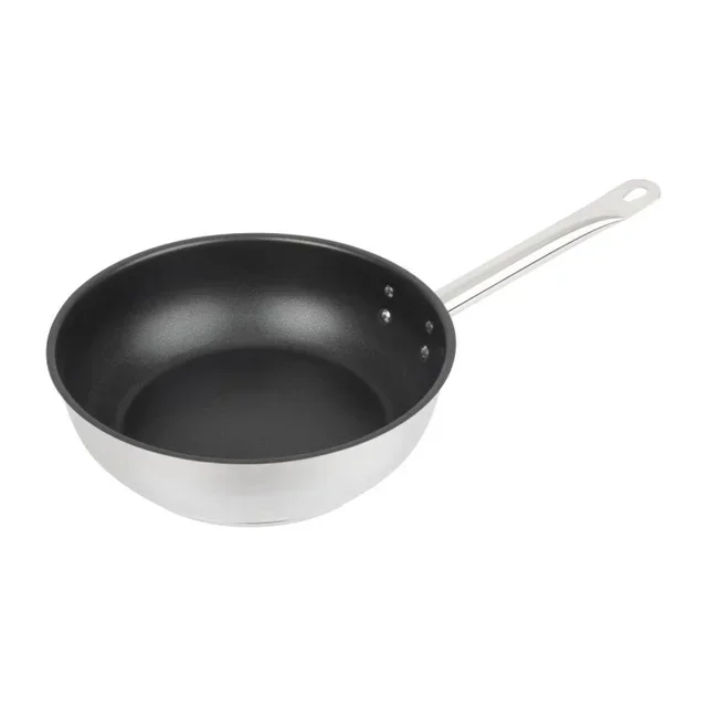 Professional Stainless Steel Non-Stick Sauté Pan Ø 240 mm