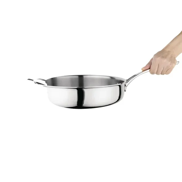 Sauteuse Professionnelle Triple Épaisseur 28 cm