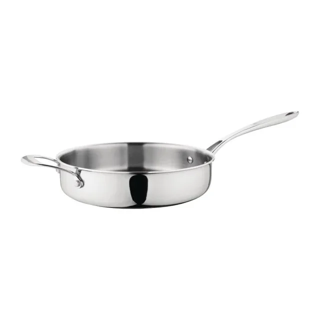 Sauteuse Professionnelle Triple Épaisseur 28 cm