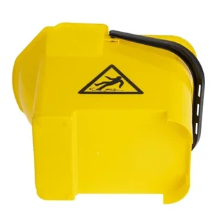 Yellow Mop Bucket with Wringer System