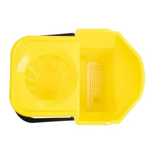 Yellow Mop Bucket with Wringer System