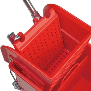 Kentucky Red Mop Bucket 20 Litres with Wringer