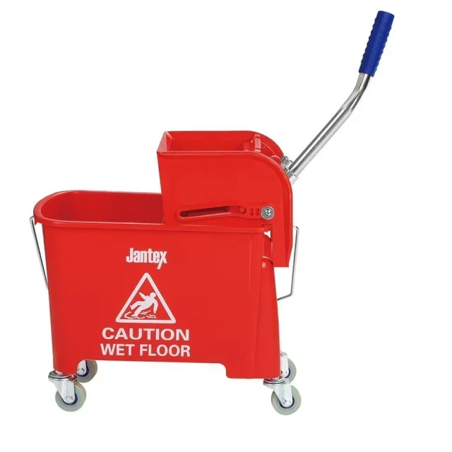 Kentucky Red Mop Bucket 20 Litres with Wringer