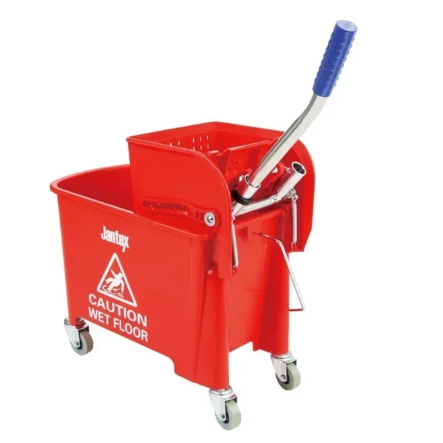 Kentucky Red Mop Bucket 20 Litres with Wringer