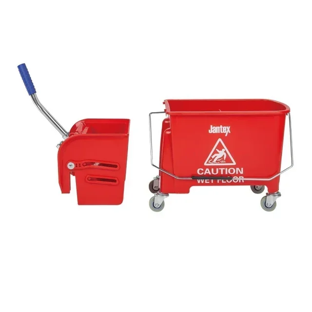 Kentucky Red Mop Bucket 20 Litres with Wringer