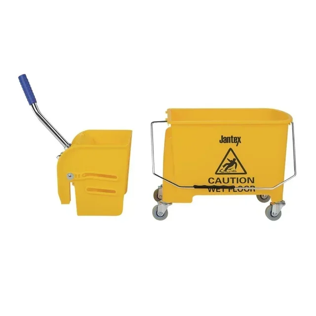 20L Bucket with Integrated Wringer - Yellow