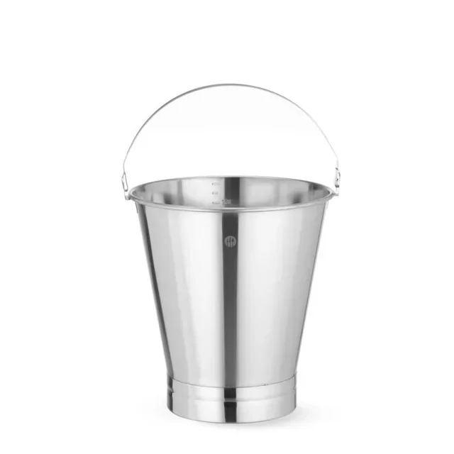 Balde em Aço Inoxidável Fundo Reforçado 10 Litros