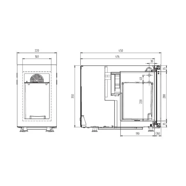9 Litre Professional Refrigerated Milk Bucket