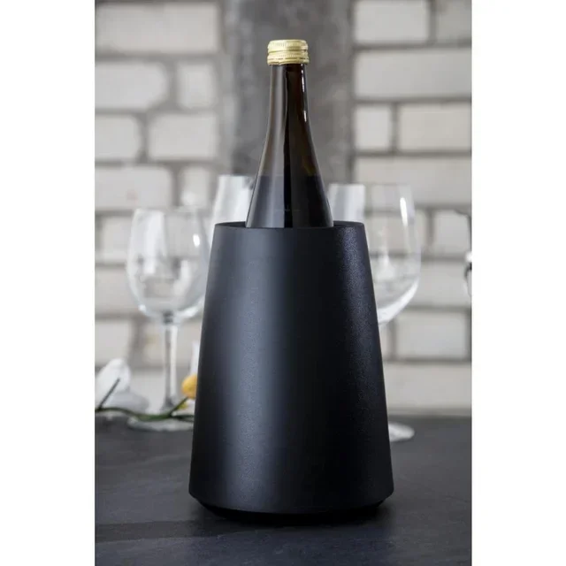 Vacuvin Black Wine Cooler Bucket Ø 15.5 cm