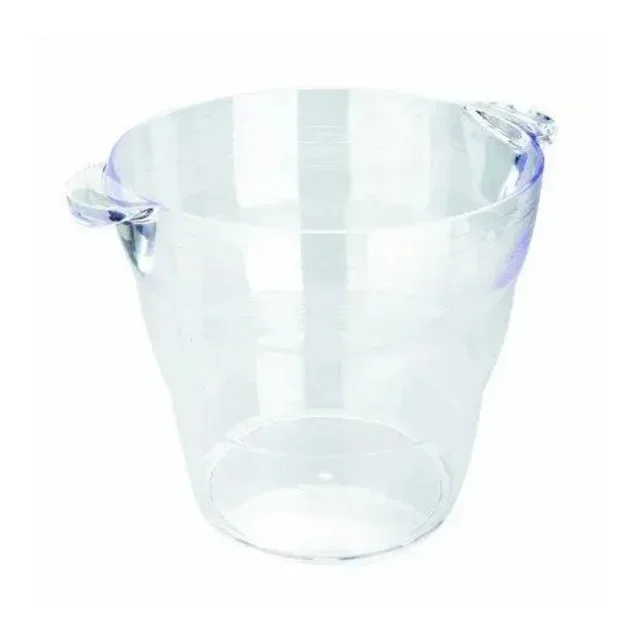 Balde Refrescador de Vinho Acrílico Transparente 10 Litros