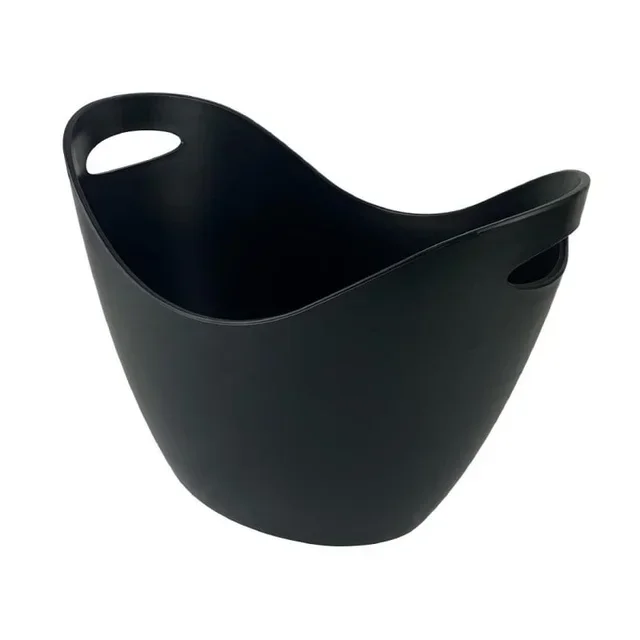 Black Wine Cooler Bucket 8 Liters - Plastic