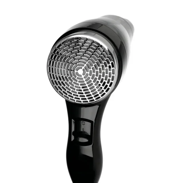 Wall-Mounted Hair Dryer Black