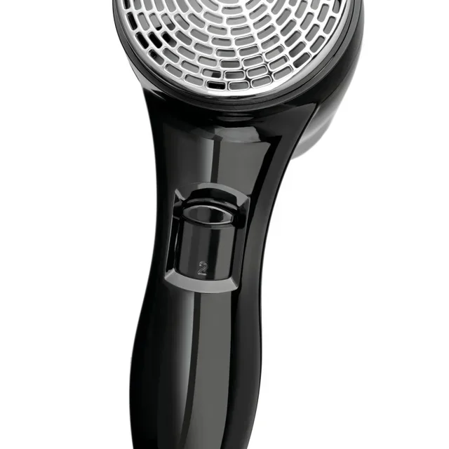 Wall-Mounted Hair Dryer Black