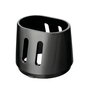 Wall-Mounted Hair Dryer Black