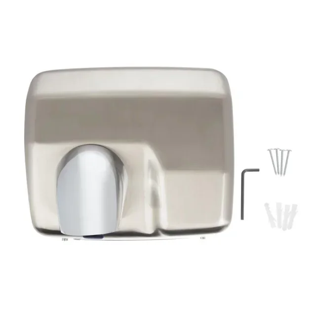 Sèche-Mains Électrique en Acier Inoxydable