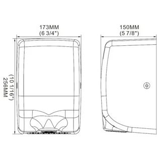 Automatic Electric Hand Dryer Stainless Steel