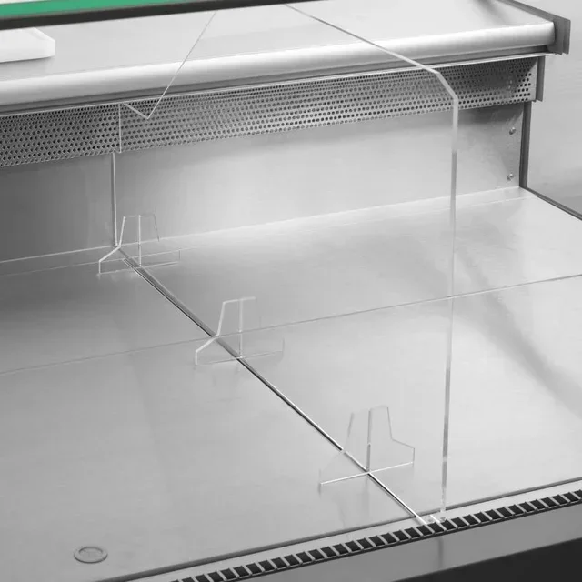 Refrigerator Top Separator for Supermarket