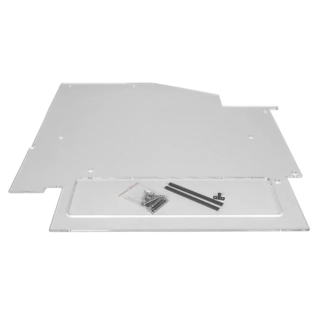 Clear Plexiglas Shelf Divider for Commercial Refrigerator