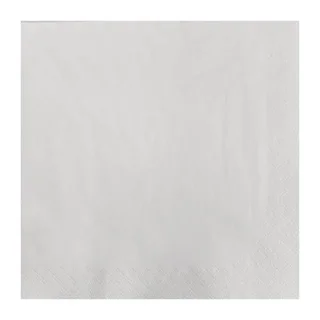 White 2-Ply Paper Napkin - 30x30 cm Format - Pack of 1500 Napkins