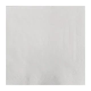 White Paper Napkin 3-Ply - Size 40 x 40 cm - Pack of 1000 (4 Packs of 250)