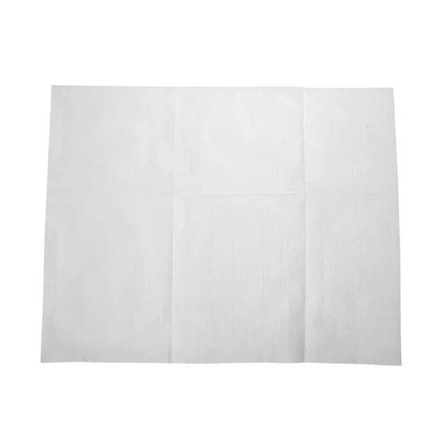 Servilletas Blancas 1 Capa Plegado Simple - Formato 90x120 mm - Pack de 6000 Unidades