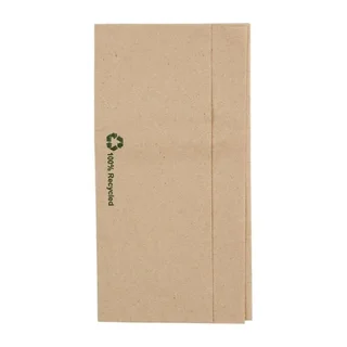 Servilletas de Papel Kraft Plegadas 320x300 mm - Dispensador - Caja de 6000