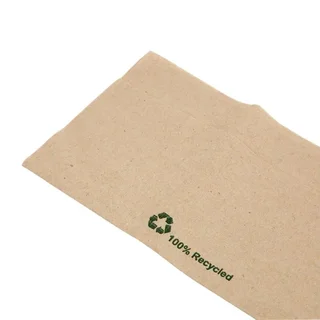 Servilletas de Papel Kraft Plegadas 320x300 mm - Dispensador - Caja de 6000