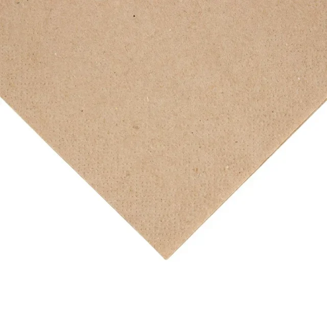 Kraft Paper Napkins 2-Ply Cocktail Size 24 cm - 4000 Units