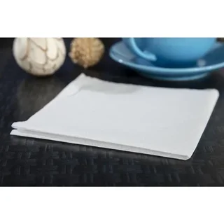 White 1-Ply Napkins 33x33 cm Snacking - Box of 5000