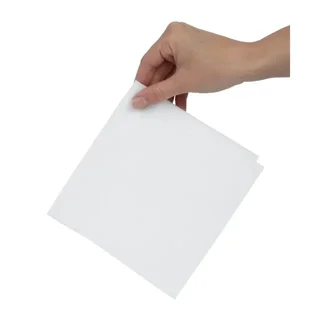 White 1-Ply Napkins 33x33 cm Snacking - Box of 5000