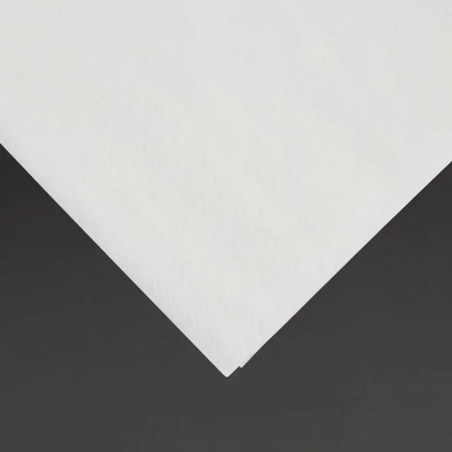 Serviettes de Table 2 Épaisseurs Pliage 1/8 40 cm Blanches - Carton de 2000