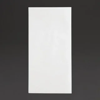 Serviettes de Table 2 Épaisseurs Pliage 1/8 40 cm Blanches - Carton de 2000